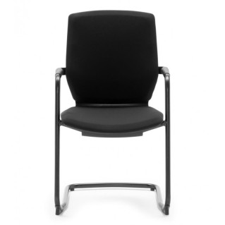Silla de Confidente OSCAR en Tela color Negro 2