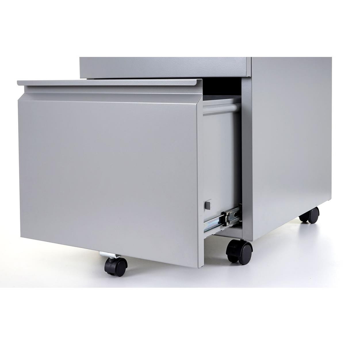 Archivador con Ruedas FOLDER, 3 Cajones, Dimensiones 40x50x64 cm, color Blanco