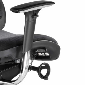 Silla ergonómica PROWORK, Totalmente Ajustable, color Negro