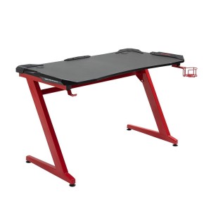 Mesa Gaming ALEXIS color Negro y Rojo