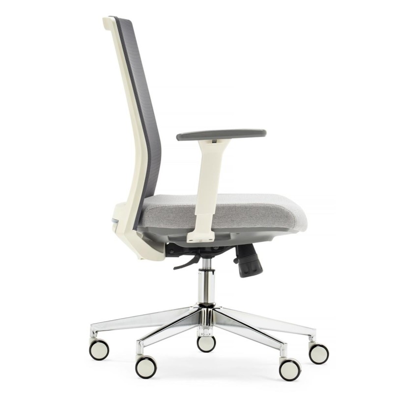 Silla de Oficina ALBI en Malla y Tela Negra