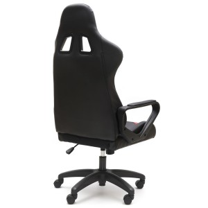 Silla Gaming CASIO en Piel Negro y Rojo
