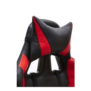 Silla Gaming CASIO en Piel Negro y Rojo