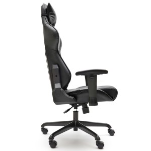 Silla Gaming ORION en Piel Negra y Gris