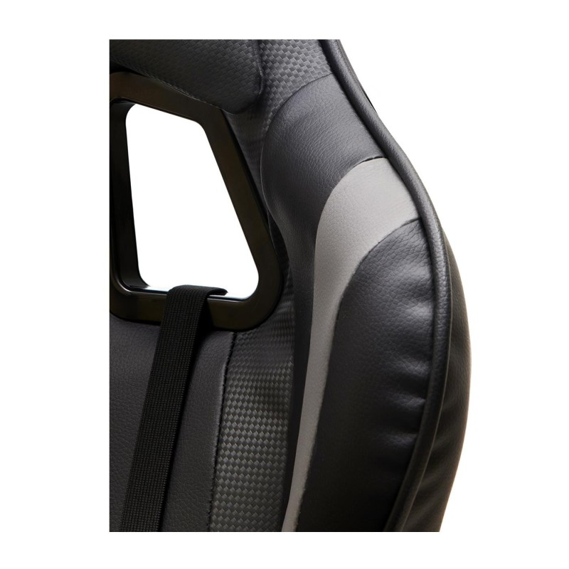 Silla Gaming ORION en Piel Negra y Gris