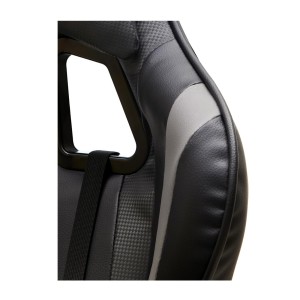 Silla Gaming ORION en Piel Negra y Gris