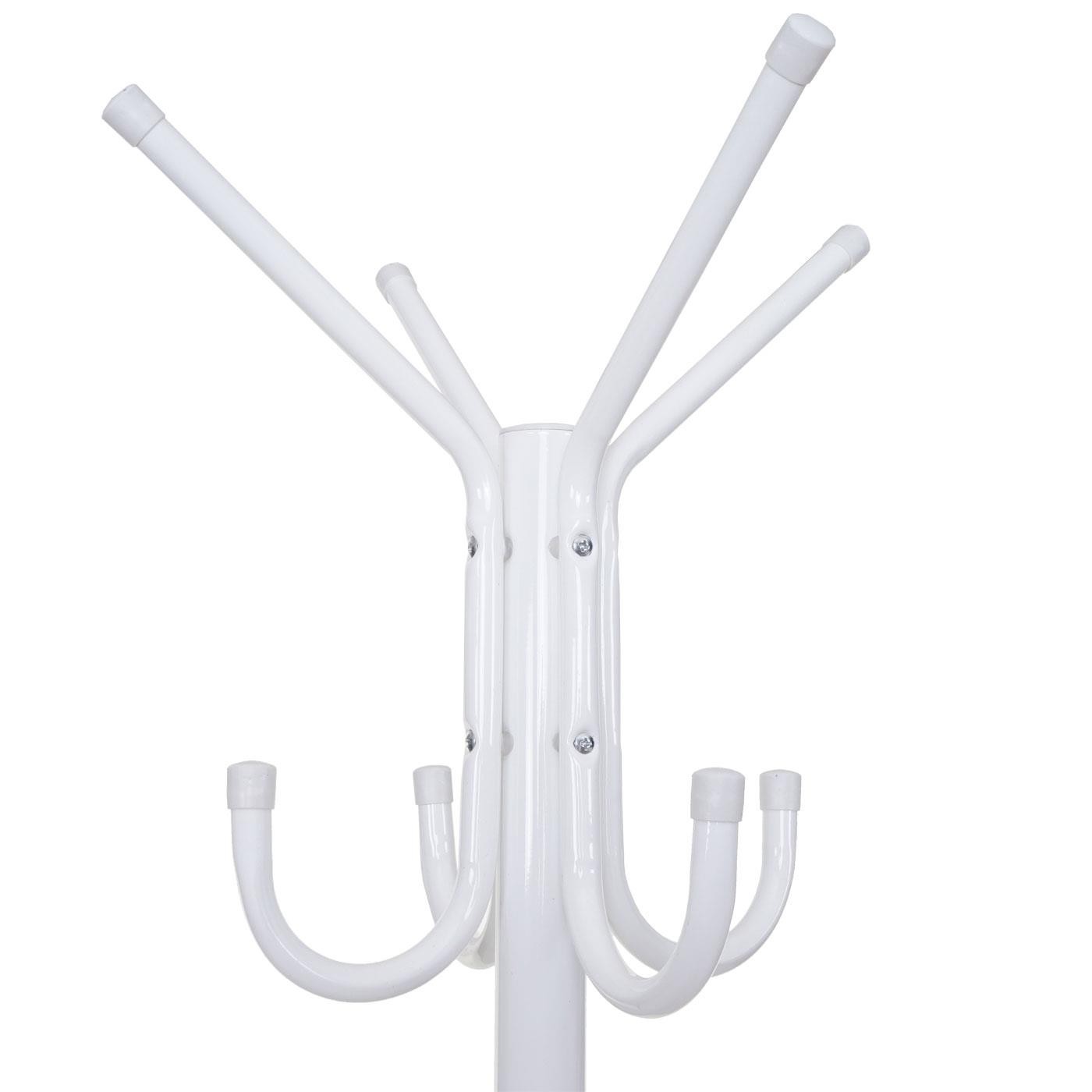 Perchero FENTOL, 180x40x40cm, 11 Ganchos, en Metal color Negro