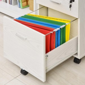 Archivador con Ruedas KENDO, 40x45x55,6 cm color Negro