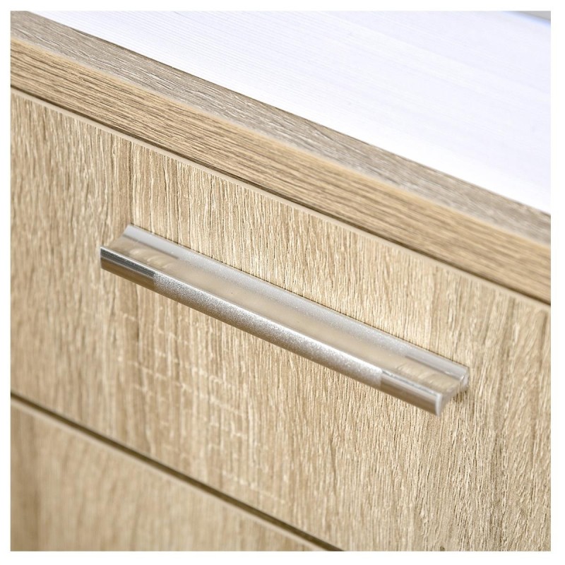 Armario Multiusos UDINE, Amplio almacenamiento, 72x80x40cm, en Madera color Roble