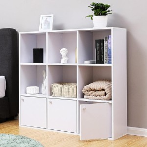Estantería MAGDA en Madera color Blanco