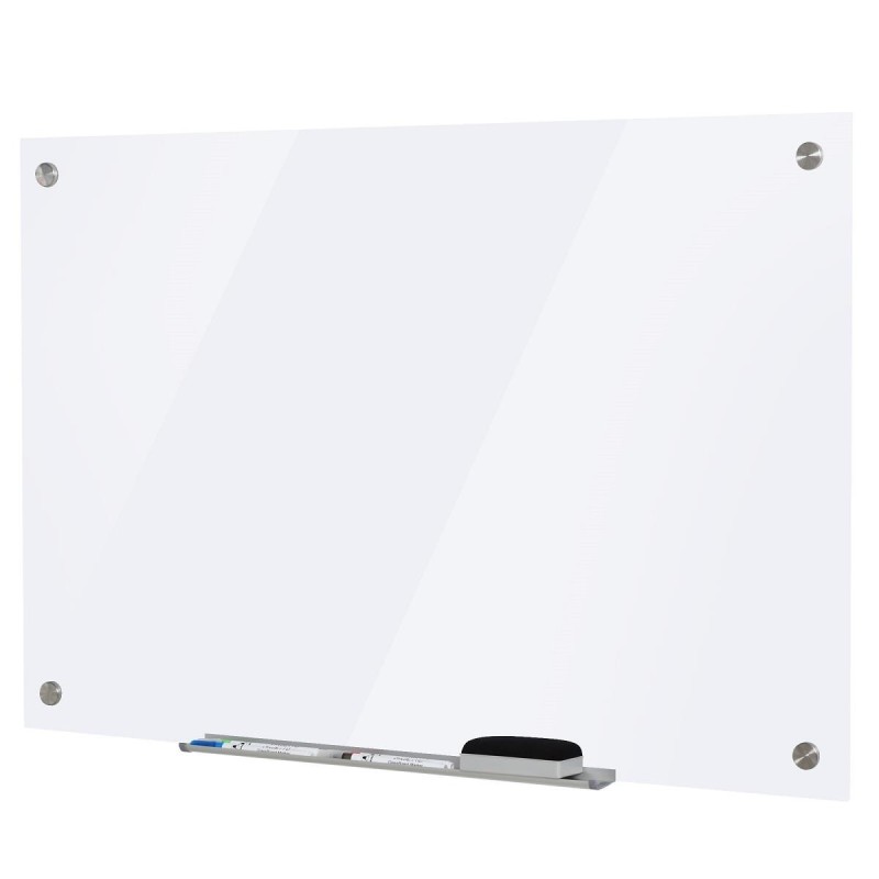 Pizarra Magnética ETNA, Dimensiones 90x60X0,45 cm, Apta para colgar en Pared, Color Negro