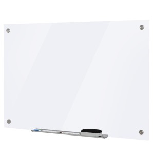 Pizarra Magnética ETNA, Dimensiones 90x60X0,45 cm, Apta para colgar en Pared, Color Negro