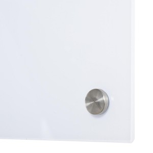 Pizarra Magnética ETNA, Dimensiones 90x60X0,45 cm, Apta para colgar en Pared, Color Negro