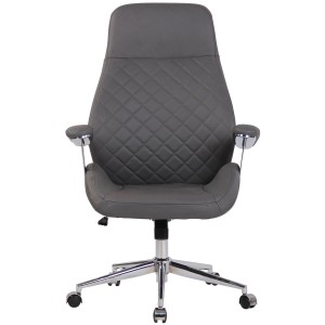 Sillón Ejecutivo DRESDE en Piel Natural color Negro