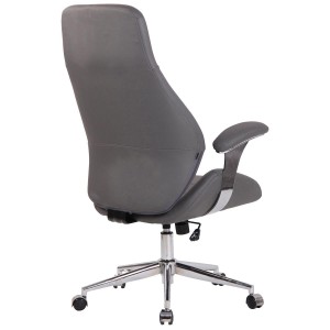 Sillón Ejecutivo DRESDE en Piel Natural color Negro