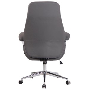 Sillón Ejecutivo DRESDE en Piel Natural color Negro
