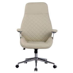 Sillón Ejecutivo DRESDE en Piel Natural color Negro