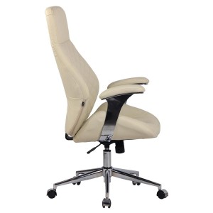 Sillón Ejecutivo DRESDE en Piel Natural color Negro