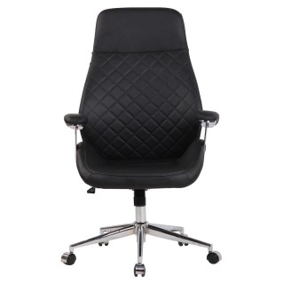 Sillón Ejecutivo DRESDE en Piel Natural color Negro 2