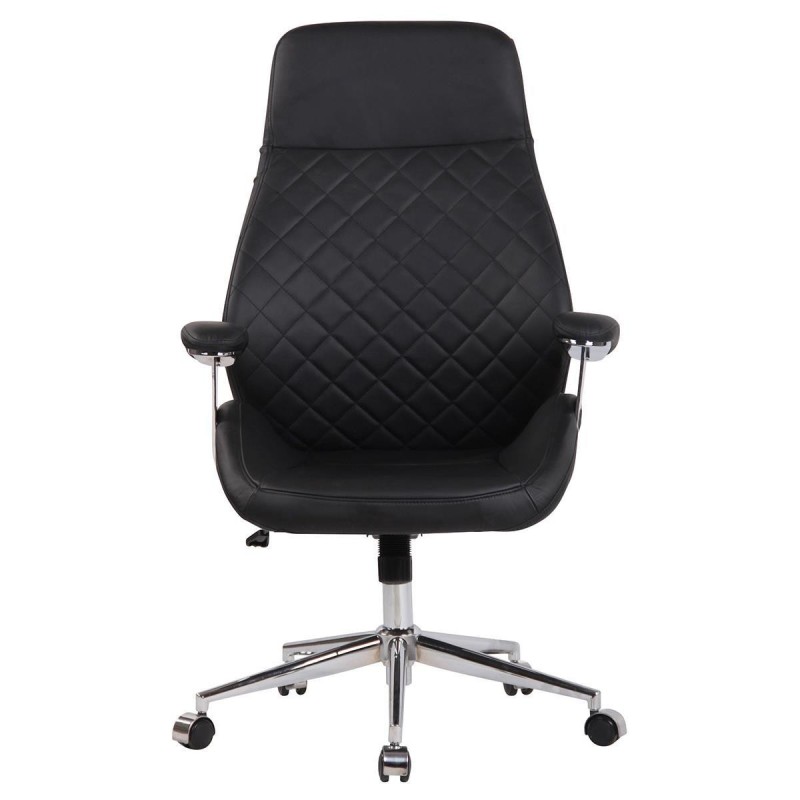 Sillón Ejecutivo DRESDE en Piel Natural color Negro