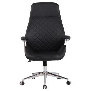 Sillón Ejecutivo DRESDE en Piel Natural color Negro
