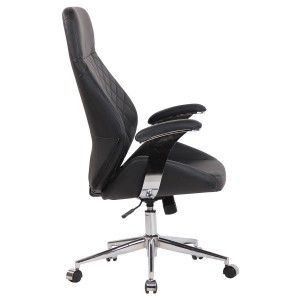 Sillón Ejecutivo DRESDE en Piel Natural color Negro