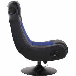 Silla Gaming TAUKEN en Piel y Malla Negro/Azul