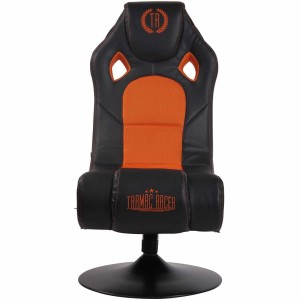 Silla Gaming TAUKEN en Piel y Malla Negro/Azul