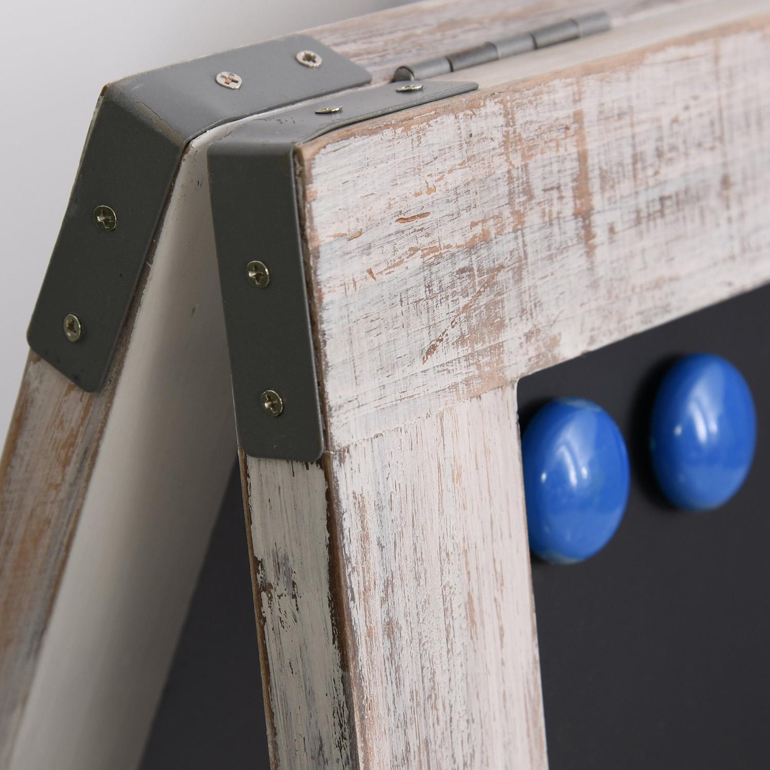 Pizarra MILEY 51x58x98,5 cm, Plegable, en Madera color Negro