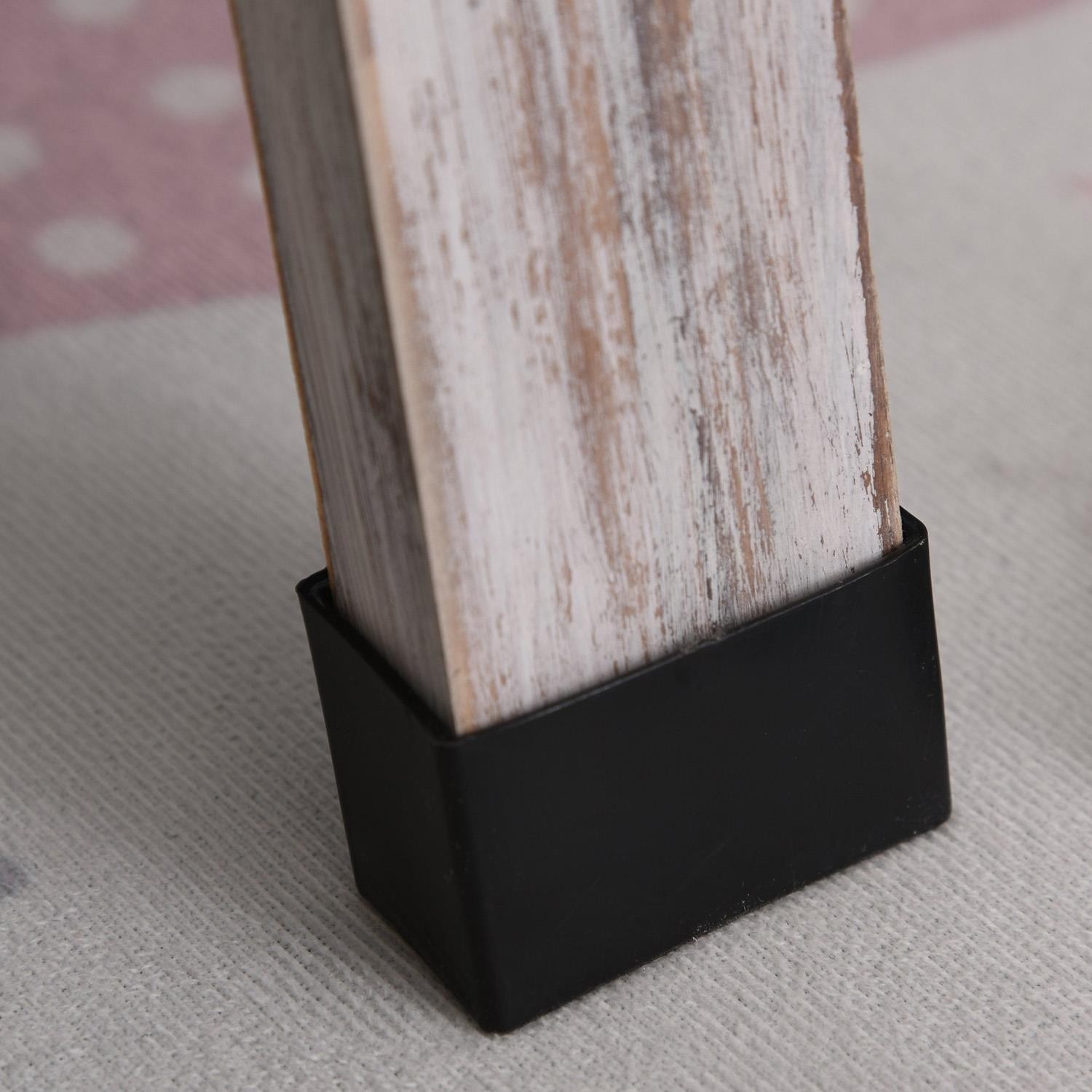 Pizarra MILEY 51x58x98,5 cm, Plegable, en Madera color Negro