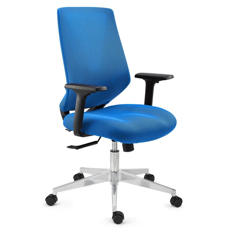 Sillón de Oficina NOLAN, compacta y elegante, en negro
