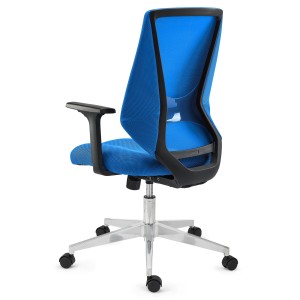 Sillón de Oficina NOLAN, compacta y elegante, en negro