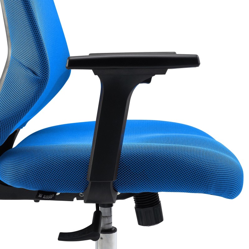 Sillón de Oficina NOLAN, compacta y elegante, en negro