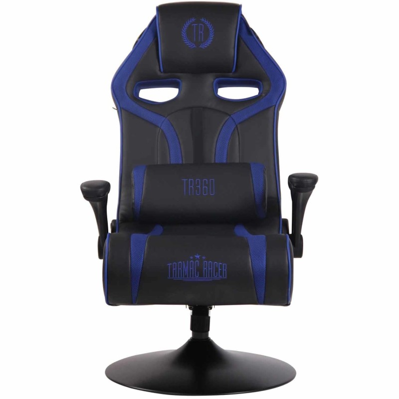 Silla Gaming TAUKEN PRO en Piel y Malla Negro