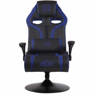 Silla Gaming TAUKEN PRO en Piel y Malla Negro
