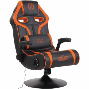 Silla Gaming TAUKEN PRO en Piel y Malla Negro