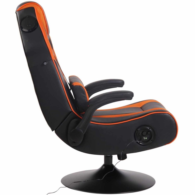 Silla Gaming TAUKEN PRO en Piel y Malla Negro