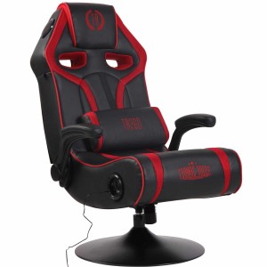 Silla Gaming TAUKEN PRO en Piel y Malla Negro