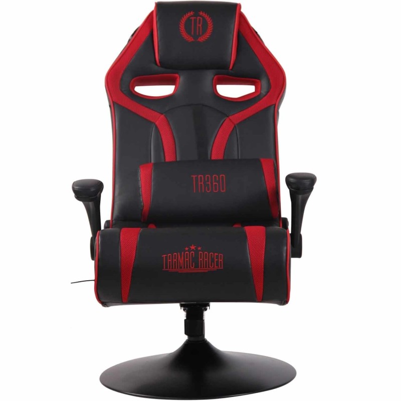 Silla Gaming TAUKEN PRO en Piel y Malla Negro