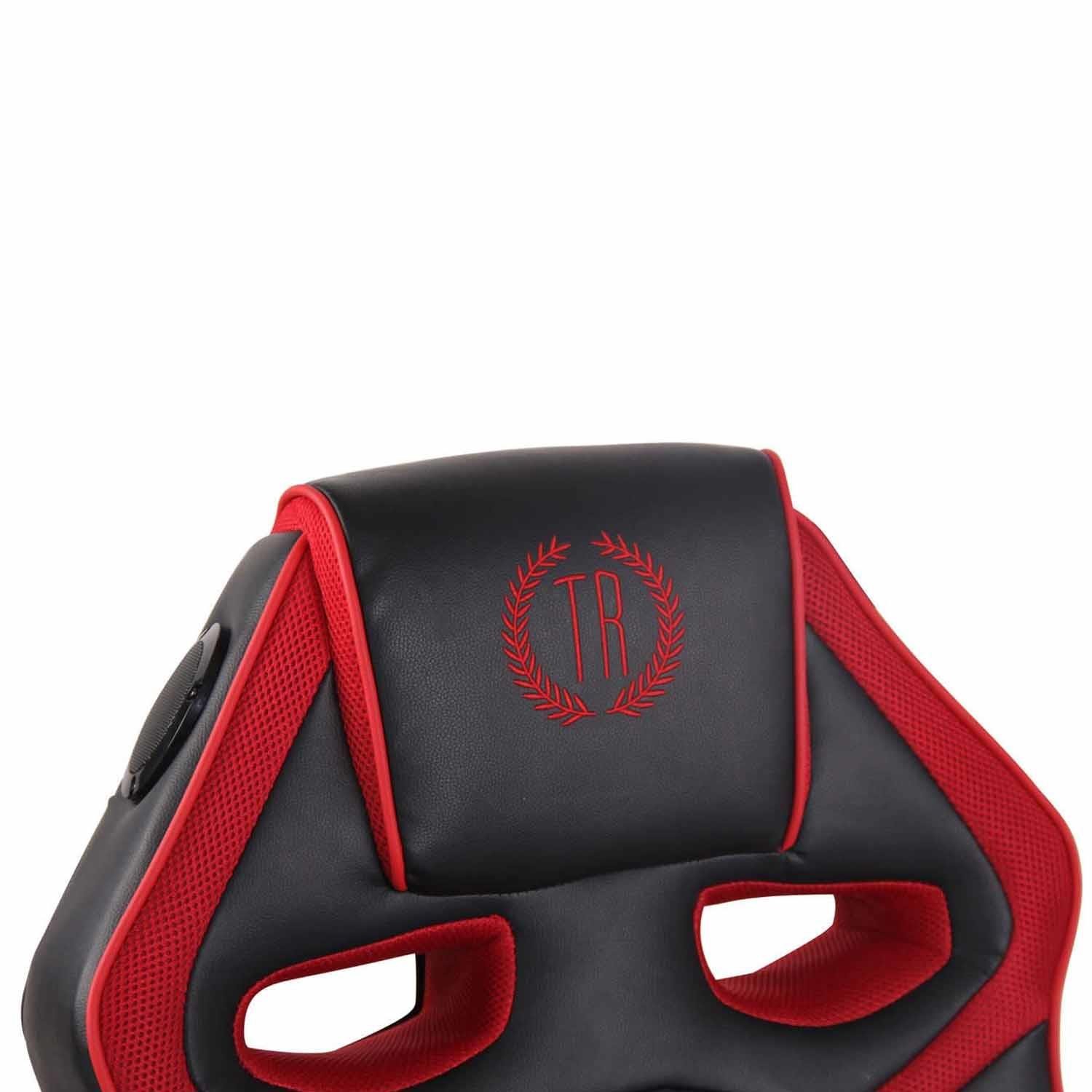 Silla Gaming TAUKEN PRO, Altavoces Integrados, Bluetooth, USB, en Piel y Malla Negro