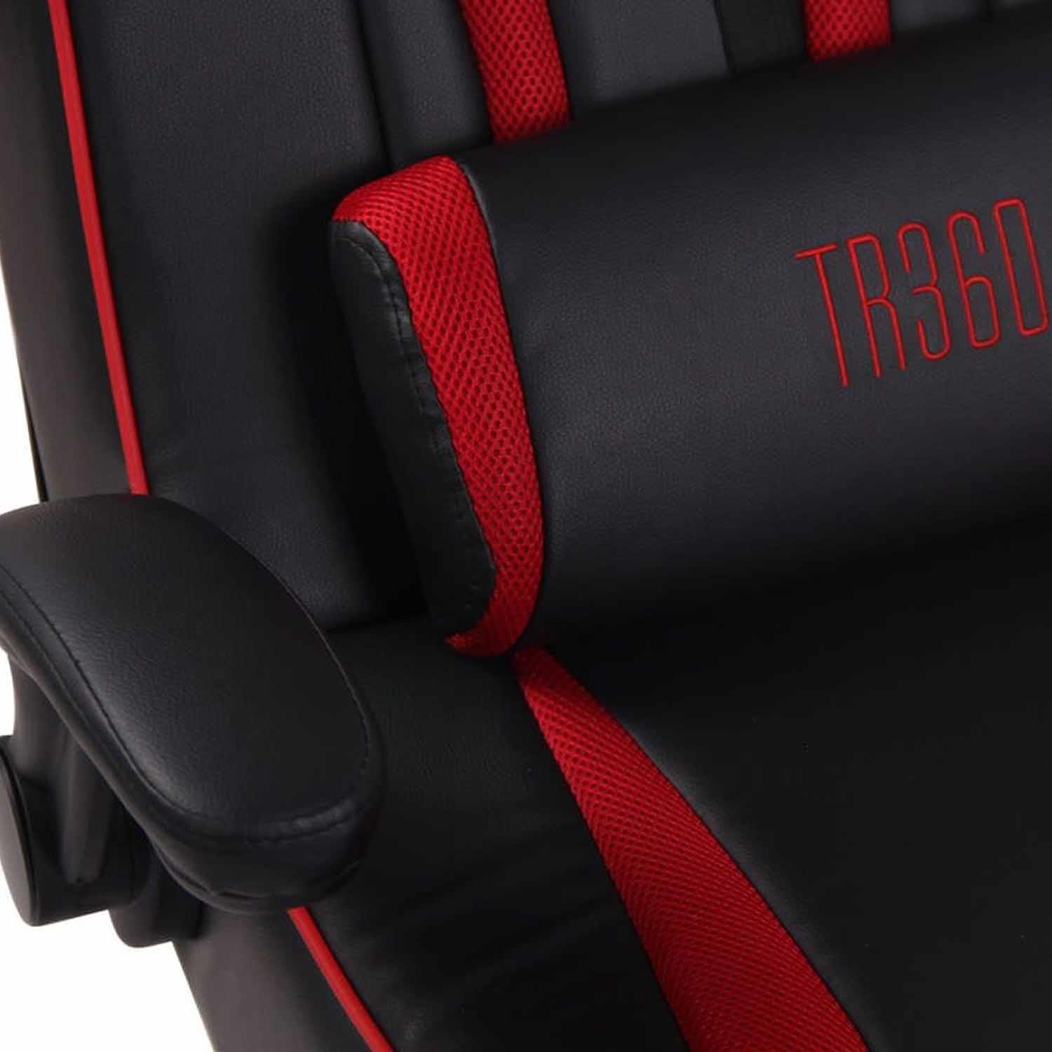 Silla Gaming TAUKEN PRO, Altavoces Integrados, Bluetooth, USB, en Piel y Malla Negro