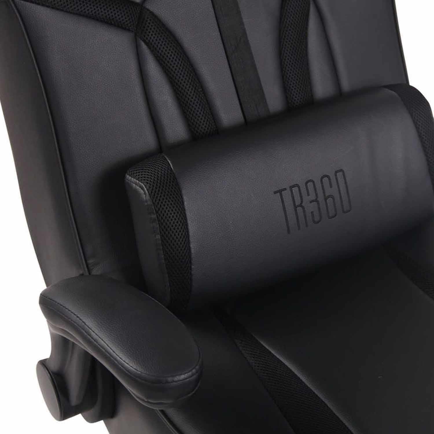 Silla Gaming TAUKEN PRO, Altavoces Integrados, Bluetooth, USB, en Piel y Malla Negro