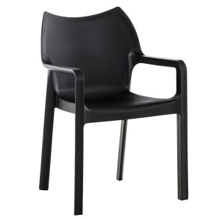 Silla de Confidente SAMOS en color Negro