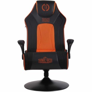 Silla Gaming TAUKEN PLUS en Piel y Malla Negro