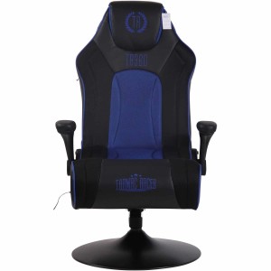 Silla Gaming TAUKEN PLUS en Piel y Malla Negro