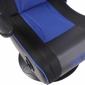 Silla Gaming TAUKEN PLUS en Piel y Malla Negro