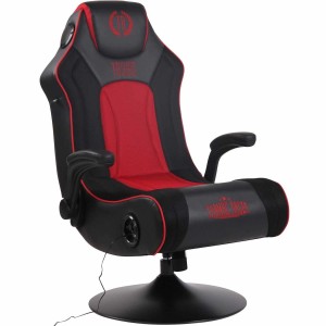 Silla Gaming TAUKEN PLUS en Piel y Malla Negro