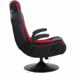 Silla Gaming TAUKEN PLUS en Piel y Malla Negro