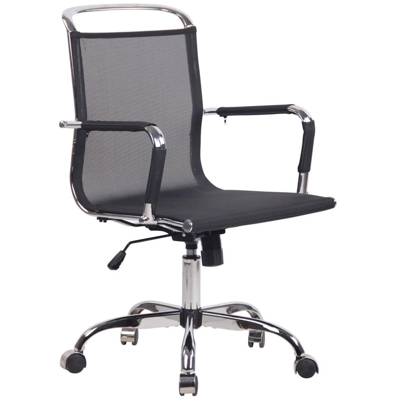 Silla de Oficina GOUDA en Malla Transpirable color Negro