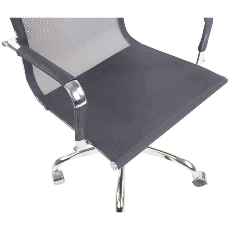 Silla de Oficina GOUDA en Malla Transpirable color Negro